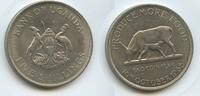 Uganda Five Shillings G0308 - FAO Cow & Calf FAO -