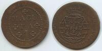 Angola Portugisisch 1 Macuta G1048 - RAR João 1799-1816 Portuguese Colony -