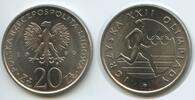 Polen 20 Zlotych (20 Złotych) G11662 - Poland 1980 Summer Olympics Moskau -