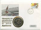 Gibraltar 1 Crown Numisbrief GN1011 - Olympiade Barcelona - Malta Andorra -