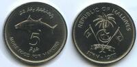 Malediven 5 Rufiyaa GS1207 - Fisch FAO - Food for Mankind Maldives -