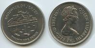 Jersey 25 Pence GS340 - 25th anniversary of Accession of Queen Elizabeth II. -