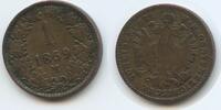 Italien Lombardei Venetien 1 Kreuzer G4923 - Franz Joseph I. 1848-1916 Austria Italy Milano -