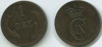 Dänemark 1 Öre (1 Øre) G15226 - Christian IX.1863-1906 Denmark -