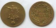 Deutsches Reich Kaiserreich Rechenpfennig Alt Jeton Spielmünze nd. G7104 - Fortuna stehend auf Weltkugel EF