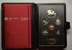 Kanada Double Dollar Kursmünzensatz GN574 - Railroad Official Mint Set KMS Original Canada -