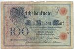 100 Mark 1903 Deutsches Reich Kaiserreich GB105 - Banknote Reichsbanknote SEHR RAR Gebrauchte Erhaltung