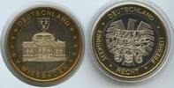 Deutschland Bundesrepublik Hessen Medaille GY512 - Wiesbaden Kurhaus - Einigkeit, Recht, Freiheit -