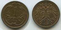 Österreich Kaiserreich 1 Heller G4148 - Franz Joseph I. 1848-1916 Austria -