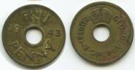 Fidschi One Penny (1 Penny) G7502 - King George VI. 1936-1952 Fiji -