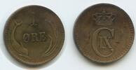 Dänemark 1 Öre (1 Øre) G16538 - Christian IX. 1863-1906 Denmark -