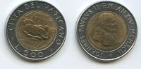 Vatikan Italien-Kirchenstaat 500 Lire G1676 - Vatican City John Paul II. 1978-2005 -