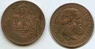 Brasilien 20 Reis 1869 G9890 - Pedro II. 1868-1870 Brazil Brésil VF