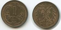 Österreich Kaiserreich 1 Heller G3958 - Franz Joseph I. 1848-1916 Austria -