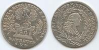 Brandenburg-Bayreuth 20 Kreuzer Silber G6857 - Friedrich Christian -
