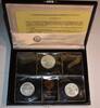 San Marino 2 x 500 + 1000 Lire GN052 - Virgils Death Silber in Original Box -