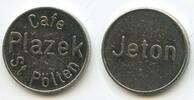 Österreich Niederösterreich Jeton Token Wertmarke T502 - Cafe Plazek St. Pölten -