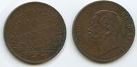 Italien Königreich 10 Centesimi G12529 - Vittorio Emanuele II. 1861-1878 Italia Italy -