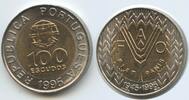 Portugal 100 Escudos G7881 - 50th Anniversary - F.A.O. Fiat Panis -