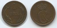 Dänemark 1 Öre (1 Øre) G8717 - Christian IX.1863-1906 Denmark -