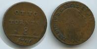 Italien Neapel Königreich 8 Tornesi (Otto) G0903 - Ferdinand IV. Italy Kingdom of Naples -