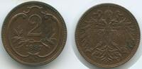 Österreich Kaiserreich 2 Heller G4000 - Franz Joseph I. 1848-1916 Austria -