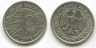 Deutsches Reich Weimar 50 Reichspfennig G4824 - Germany Weimar Scarce -