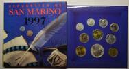 San Marino Offizieller Kursmünzensatz GN256 - RAR Original Coin Mint Set Original KMS mit 1000 Lire Silber -