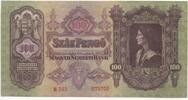 Ungarn 100 Pengö Banknote GB380 - Geldschein Paper Money Hungary -