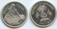 Malediven 100 Rufiyaa Silber G0238 - FAO - Year of the Child Maldive Island -