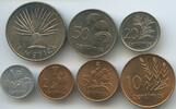 Mosambik Kursmünzensatz 1 Centimo - 1 Metica GN767 - Mozambique Coins Mint Set Very Scarce KM#90-KM#96 XF-UNC KMS -