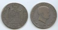Italien Königreich 5 Lire Silber G0306 - Napoleon Milano RAR Italy Kingdom -
