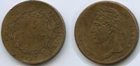Französische Kolonien Guyana 5 Centimes G2660 - French Colonies - French Guiana & Senegal - Charles X. -