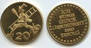Österreich Glücksbringer Glücksmünze Neujahrsmünze L1947 - Schornsteinfeger, Rauchfangkehrer, Kaminfeger -