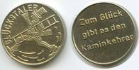 Deutschland Bundesrepublik Glücks-TaleGlücksbringer Glücksmünze Neujahrsmünze L2256 - Schornsteinfeger Zum Glück gibt es den Kaminkehrer -