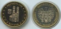 Deutschland Bayern Bimetallmedaille GY140 - Frauenkirche München -