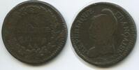 Frankreich Franc G9131 - France Directoire Un Décime An8 AA km#645.2 Dupré Frankreich -