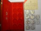 Tunesien 10 x 1 Dinar Silber GN077 - SEHR RAR History of Tunisia Series -
