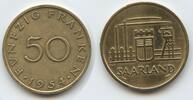 Saarland - Deutschland Frankreich 50 Franken G3630 - Saar Protectorate Germany - France -