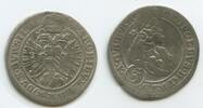 RDR Österreich Schlesien Breslau 3 Kreuzer (Groschen) Silber G5213 - Leopold I. 1658-1705 -