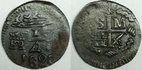 Kolumbien ¼ Real G2598 - Colombia War of Independence Santa Marta Fernando VII. RAR -