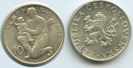 Tschechoslowakei 100 Korun Silber G1765 - Liberation from Germany Czechoslovakia -