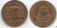 Deutschland Freistaat Bayern Medaille nd. GY1007 -  Befreiungshalle Kelheim 1842-1863 EF