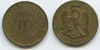Mexiko Ixtaczoquitlán 10 Centavos Jeton G7997 - RAR Hacienda de Tuxpango El Salto Mexico Zuckerrohrplantage -
