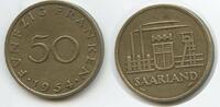 Saarland - Deutschland Frankreich 50 Franken G3627 - RAR Saar Protectorate Germany - France -