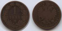 Österreich Lombardei Venetien Italien 1 Kreuzer G14862 - Franz Joseph I. 1848-1916 Austria Lombardy Milano -