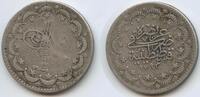 Türkei 5 Kurush Silber G12285 - Abdul Hamid II. Turkey -