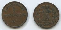 Deutschland Bayern 1 Pfennig G14164 - Maximilian II. Joseph 1848-1864 -