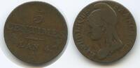 Frankreich Directoire 5 Centimes G1894 - First Republic 1792-1804 France -