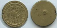 Spanien Königreich Münzgewicht für 8 Escudos nd. um 1800 M171 - Spagna Doppia Coin-Weight Münz-Gewicht Spain VF, Schrötlingsfehler